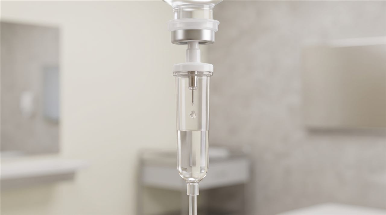 Aplicação de Soroterapia Intravenosa